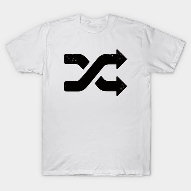 Shuffle T-Shirt by PsychicCat